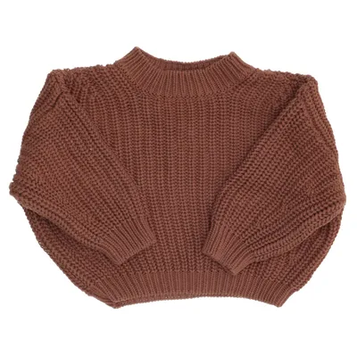 Sweater (Orange) fra Façade Økologisk bomuld