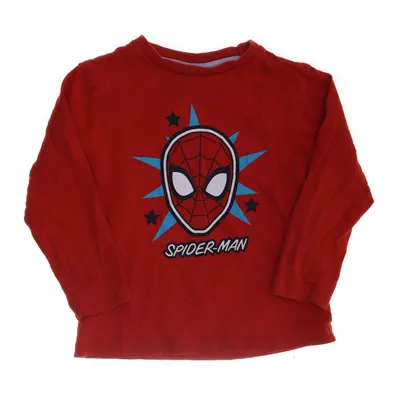 Lange mouwen shirt (Rood) van Marvel Spiderman Katoen