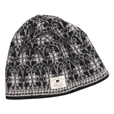 Beaniehue (Sort, Grå) fra Sätila Polyester, Uld