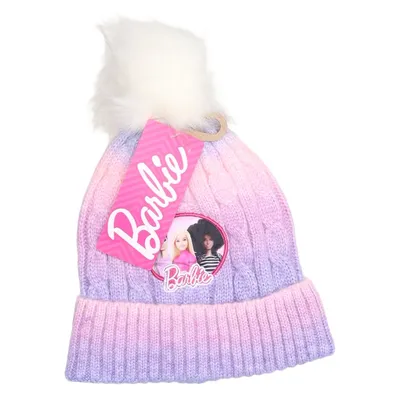 Pompon muts (Lila, Roze, Meerkleurig) van Mattel Acryl, Polyester