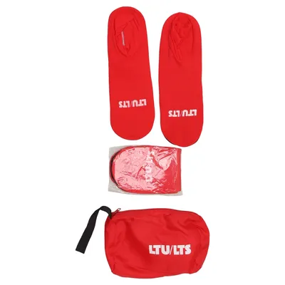 Knit socks (Red) from LTS