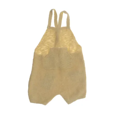 Hängselshorts (Gul) från Zara Bomull, Polyamid