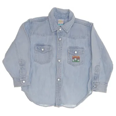 Denim blouse (Blauw) van Up 2 to by H&M