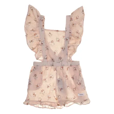 Hängselshorts (Beige, Flerfärgad) från Newbie by KappAhl Ekologisk bomull