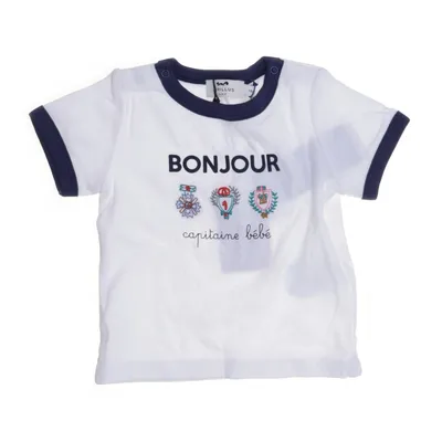 T-shirt (Vit, Flerfärgad) från Cyrillus Bomull