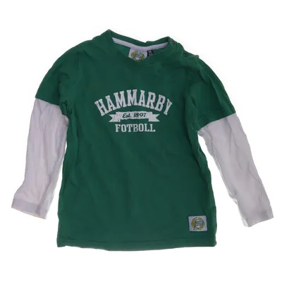 Baseballtröja (Grön, Vit) från Hammarby Bomull