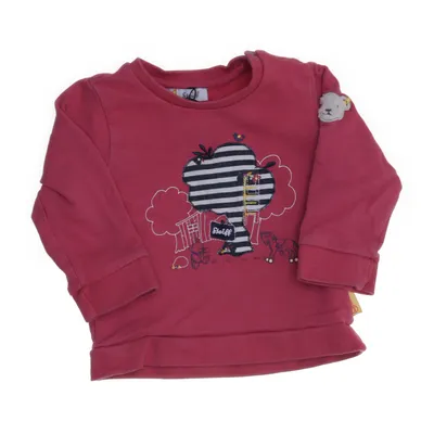 Collegetröja (Rosa, Flerfärgad) från Steiff Bomull, Elastan