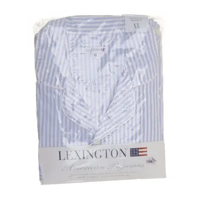 Pyjamas (Blå, Vit) från Lexington Bomull