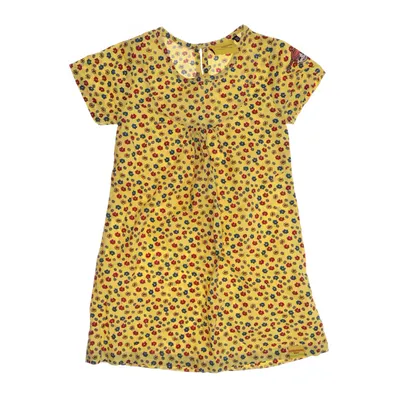 Klänning (Gul, Flerfärgad) från Astrid Lindgrens Värld Bomull