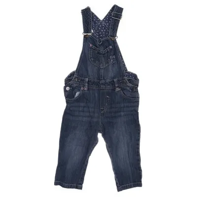 Hängselbyxor (Blå) från H&M Bomull