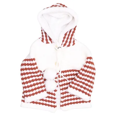 Cardigan (Wit, Bruin) van Vonnel Acryl