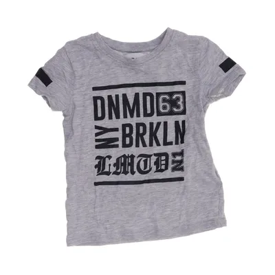 T-shirt (Gray) from D.M.D by Denim Day Cotton, Viscose