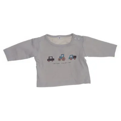 Lange mouwen shirt (Beige) van Zeeman Katoen