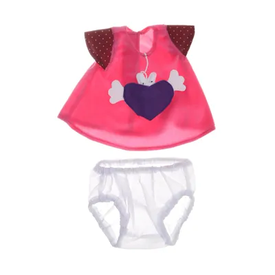 Doll clothes (Pink, Multicolored) from Rubens Barn