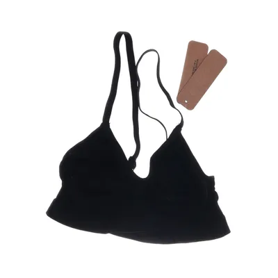 Bralette (Zwart) van Creamy Fabrics