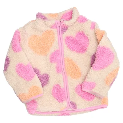 Veste polaire (Multicolore, Rose) de H&M Polyester, Coton