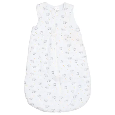 Babyslaapzak (Wit, Grijs, Geel) van Pusblu Katoen, Polyester