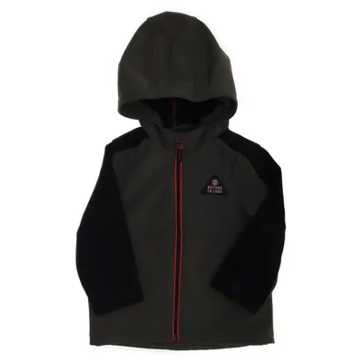 Softshell jacket (Groen, Zwart) van Northville Elastaan, Polyester
