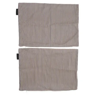 Housse de coussin (Beige, Blanc) de Linum