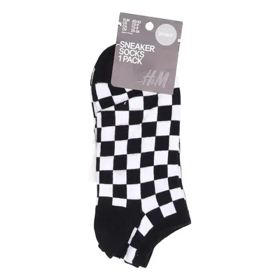 Chaussettes (Noir, Blanc) de H&M Coton, Élasthane, Polyamide