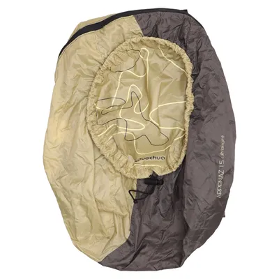 Backpack (Beige, Gray) from Oxylane Polyamide