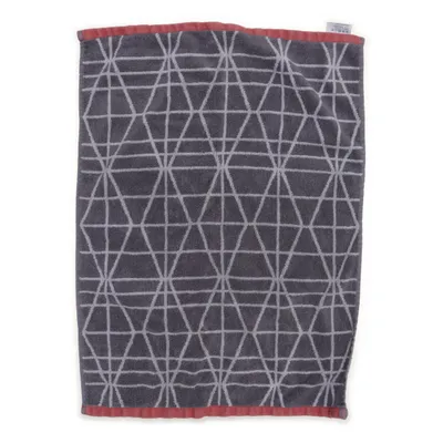 Handduk (Grå, Vit, Röd) från Hemtex Bomull