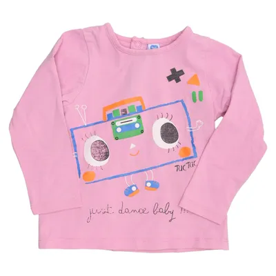 T-shirt à manches longues (Rose) de Tuc Tuc