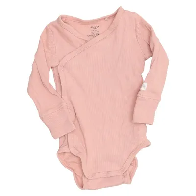 Romper (Roze) van Lindex Baby Katoen, Elastaan