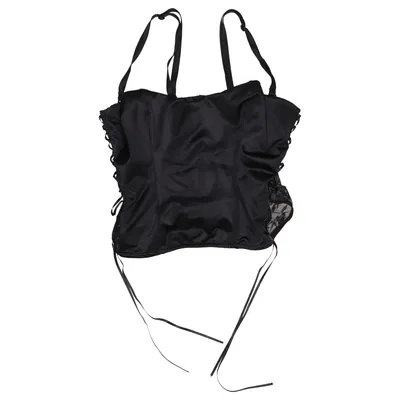 Bustier (Black) from Lovable Elastane, Polyamide, Polyester