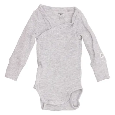 Body (Grau) von Lindex Baby Baumwolle, Elasthan, Viskose