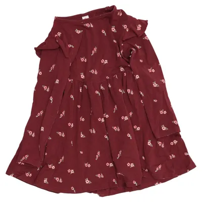 Klänning (Röd, Flerfärgad) från Åhléns Kids Bomull, Elastan