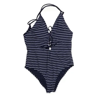 Swimsuit (Blue, White) from Kaxs by KappAhl Elastane, Polyamide