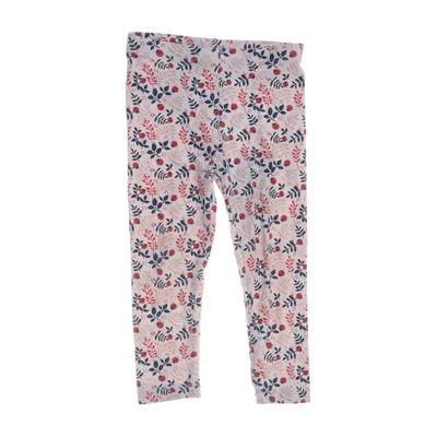 Leggings (Vit, Flerfärgad) från Lupilu Elastan, Ekologisk bomull