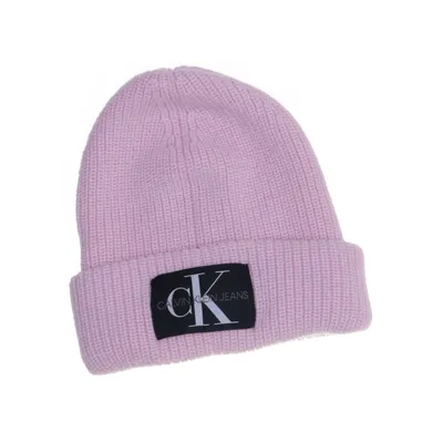 Beanie (Pink) from Calvin Klein Jeans Acrylic, Wool