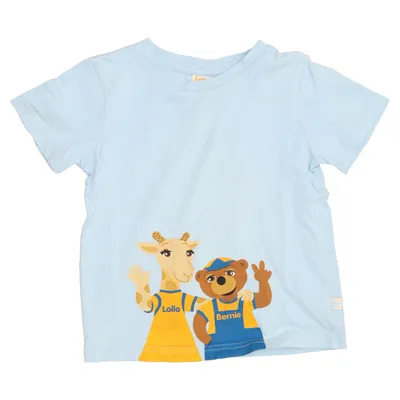 T-shirt (Blå) fra Lollo & Bernie Økologisk bomuld