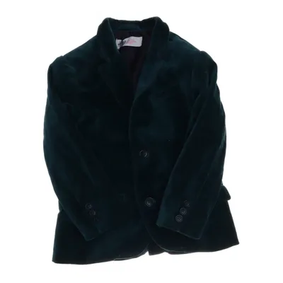 Blazer (Groen) van H&M Katoen, Elastaan, Polyester