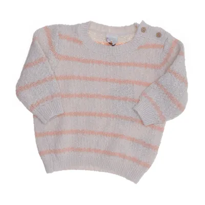 Sweater (Beige, Pink) from Lindex Baby Cotton