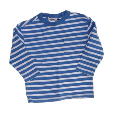 Långärmad t-shirt (Blå, Vit) från Denim Day Bomull