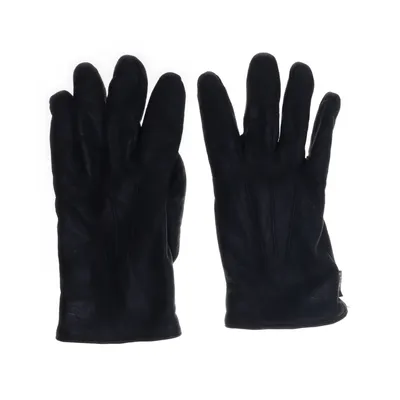 Leather gloves (Black) from Hestra Wool, Leather
