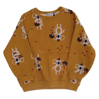 Collegetröja (Gul, Flerfärgad) från Minories Bomull, Polyester