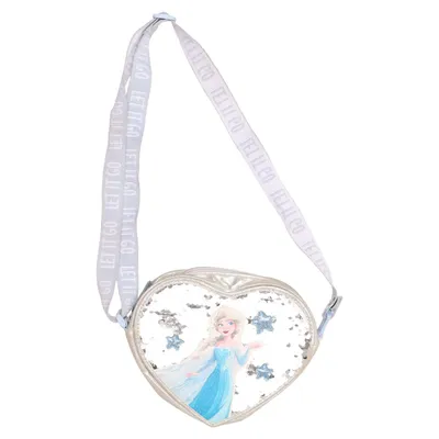 Sac à bandoulière (Argent, Bleu, Multicolore) de Disney Frozen Polyester