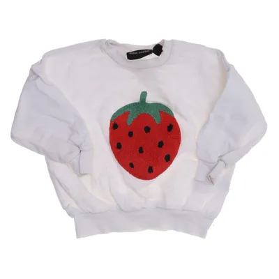 Collegetröja (Vit, Röd, Grön) från Mini Rodini Bomull