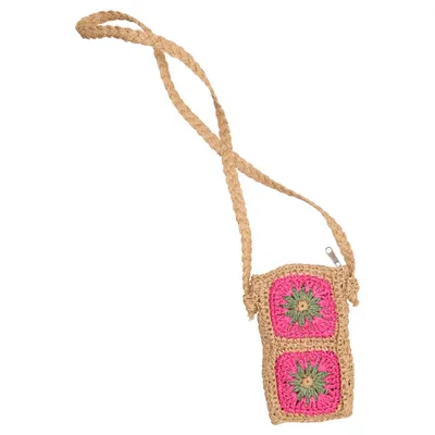 Sac à bandoulière (Beige, Multicolore) de G!na Polyester