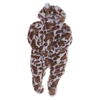 Overall (Brown, White, Multicolored) from Pitter Patter Cotton, Polyester