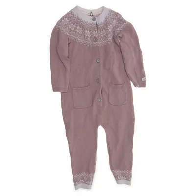 Barboteuse (Rose, Blanc) de Newbie by KappAhl Coton