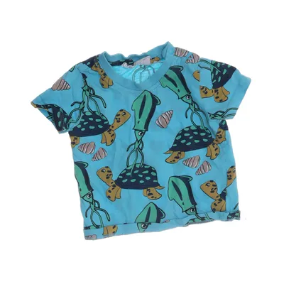 T-shirt (Blauw, Meerkleurig) van D.M.D by Denim Day Katoen