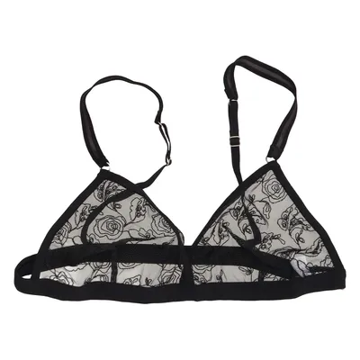 Bralette (Black) from Icone Elastane, Polyamide, Polyester