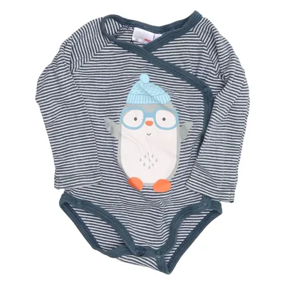 Body (Bleu, Blanc) de Bornino Coton