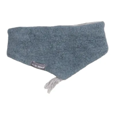 Collar (Blue, Gray) from Kitz Heimat Cotton, Elastane, Wool