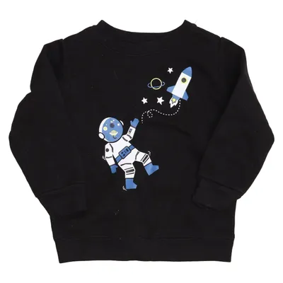 Sweatshirt (Zwart) van Garanimals Katoen, Polyester